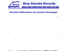 Tablet Screenshot of bluedanube.at